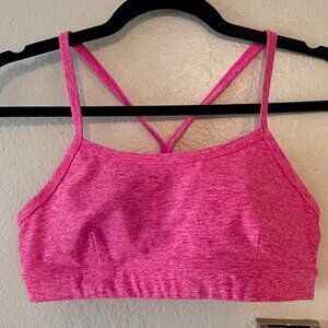 ALO Yoga Pink Bra Size M
